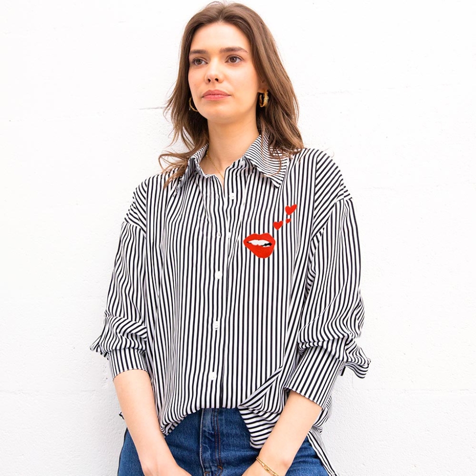 Chemise Delfina Noire