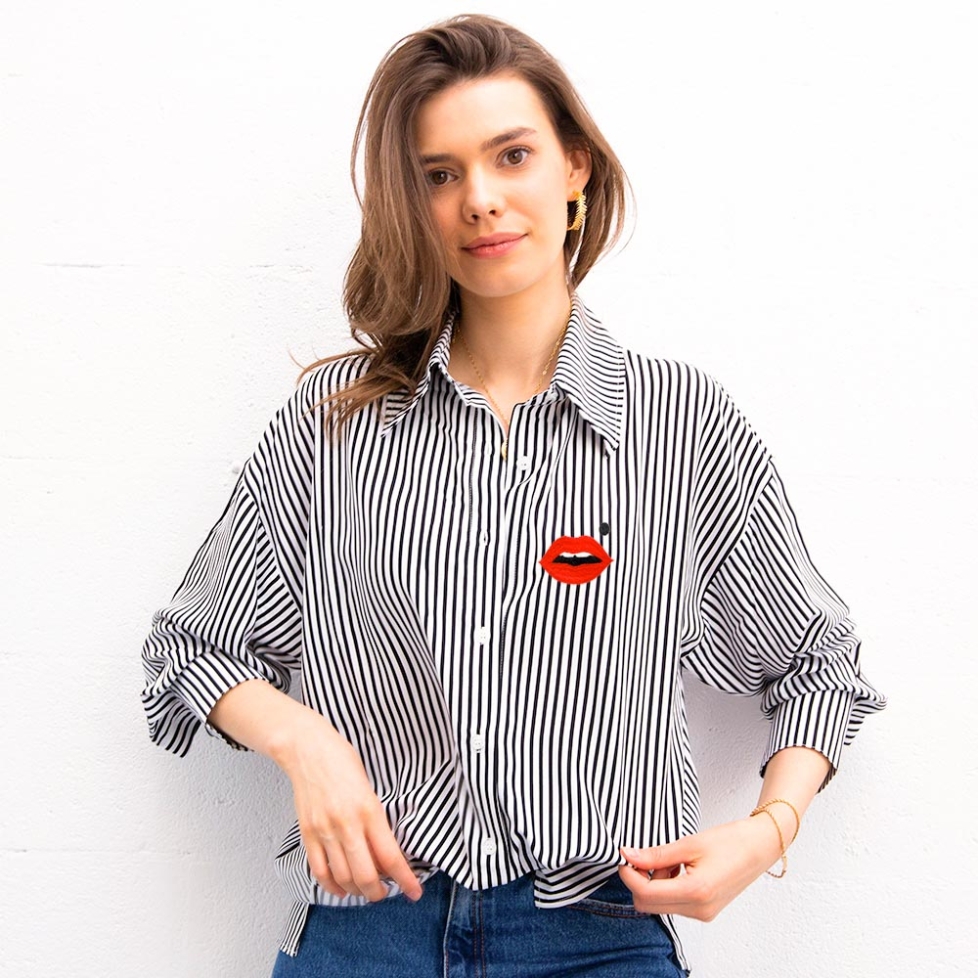 Chemise Delfina Noire