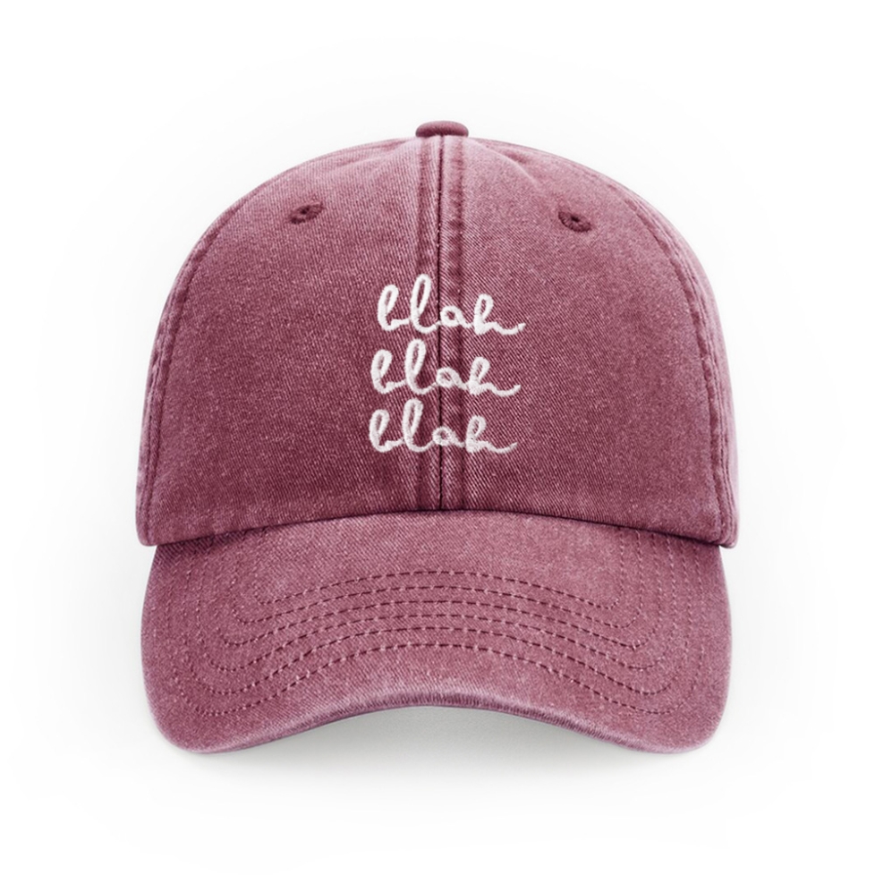Casquette Denim Blah Blah