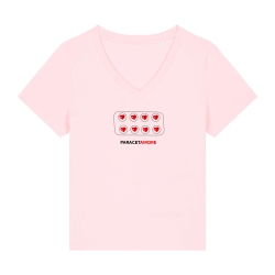 T-shirt col v Paracetamour