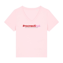 T-shirt col v Procrastinol