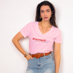 T-shirt col v Procrastinol