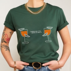 T-shirt Vert Tits & Spritz