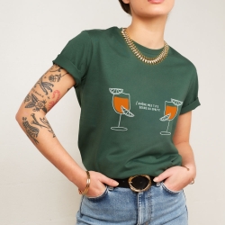 T-shirt Vert Tits & Spritz