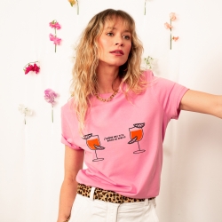 T-shirt Rose Tits & Spritz
