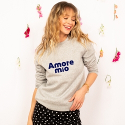 Sweat Gris Mon Amour