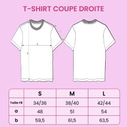 T-shirt Rose Mon Amour