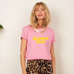 T-shirt Rose Mon Amour