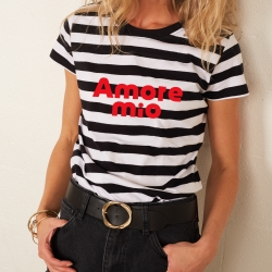 T-shirt coco noir mon amour