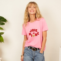T-shirt Rose joie de vivre