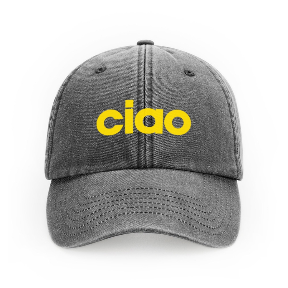 Casquette denim ciao