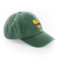 Casquette denim amore addict