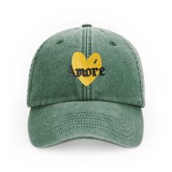 Casquette denim amore addict