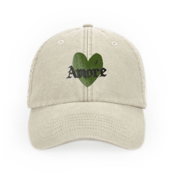 Casquette denim amore addict