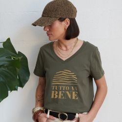 Casquette léopard kaki