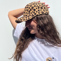 Casquette léopard