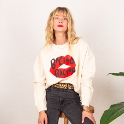 Sweat Boxy Crème Bacino by TrendyEmma
