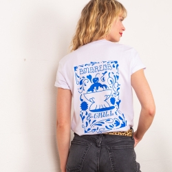 T-shirt Blanc Amarena by TrendyEmma