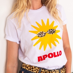 T-shirt Blanc Apollo by TrendyEmma