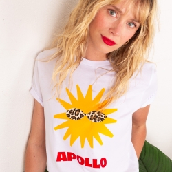 T-shirt Blanc Apollo by TrendyEmma