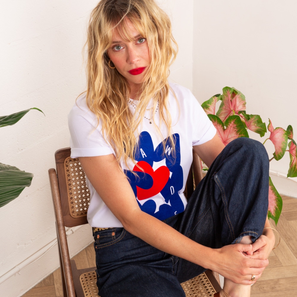 T-shirt Vague d'Amour
