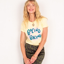 T-shirt Jaune Bacino by TrendyEmma