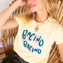 T-shirt Jaune Bacino by TrendyEmma