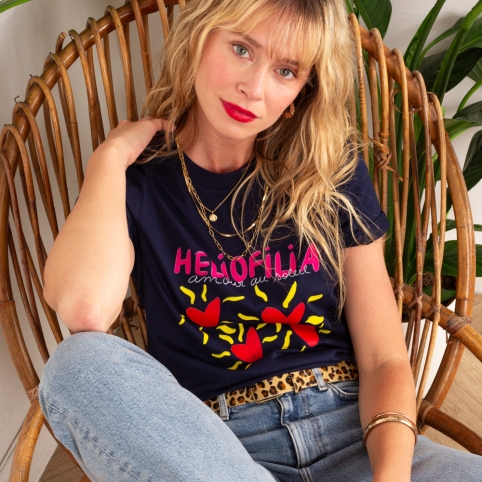 T-shirt Heliofilia collection ODYSSEE ROMANTIQUE