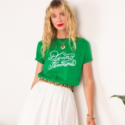 T-shirt Vert Divino Femminile by TrendyEmma