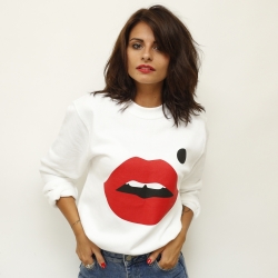 Sweat-Shirt blanc Cindy Sweat-Shirt blanc Cindy