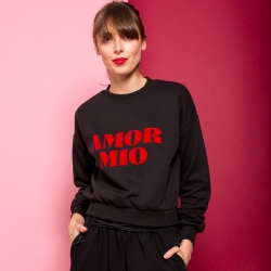 Sweat "Amor Mio" Noir