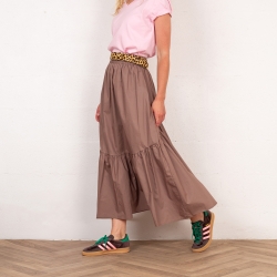 Jupe Zélia Kaki / Taupe