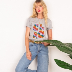 T-shirt Ciao Fiore Pop Femme