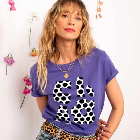 T-shirt Ciao Fiore Pois