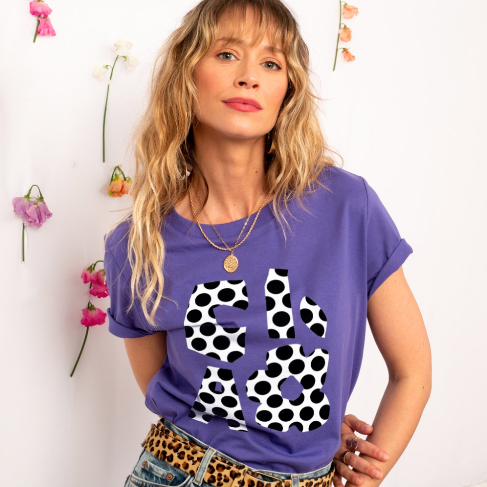 T-shirt Ciao Fiore Pois