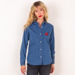 Chemise Denim Foncé Cindy