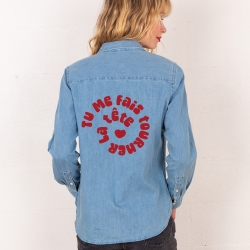 Chemise Denim Clair Mon Tourbillon à Moi