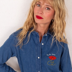 Chemise Denim Foncé Pasta Time