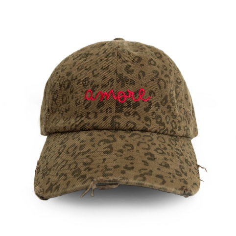 Casquette Léopard Kaki