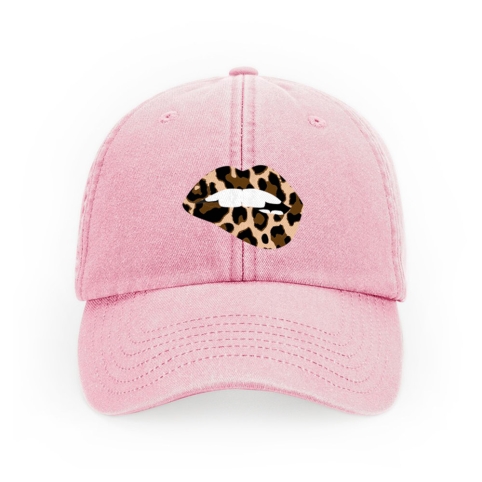 Casquette Denim Martina Léopard