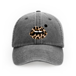 Casquette Denim Cindy Léopard