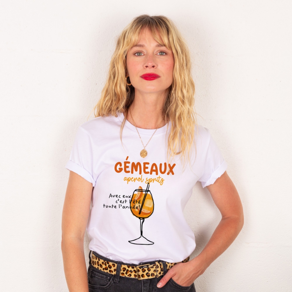 T-shirt Blanc Astro Cocktail