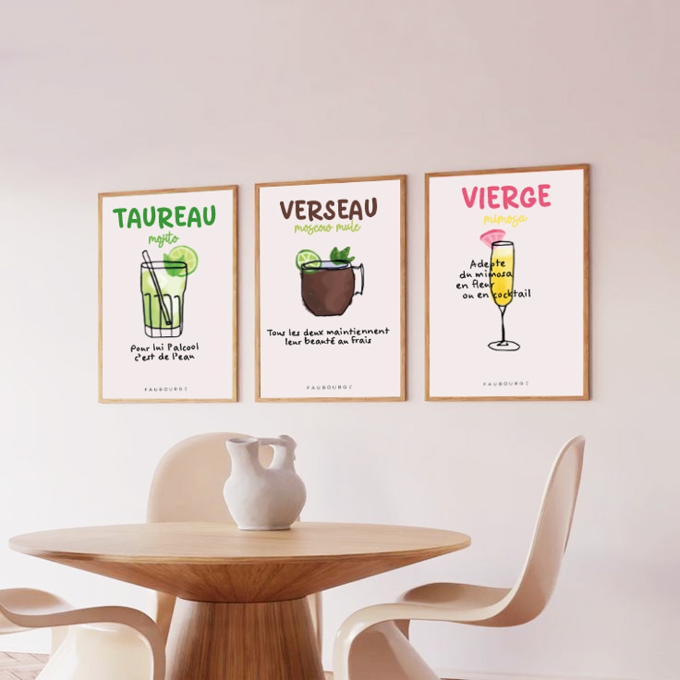 Affiche Astro Cocktail