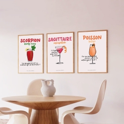 Affiche Astro Cocktail