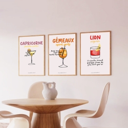 Affiche Astro Cocktail