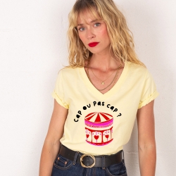 T-shirt Col V Jeux d'Enfant