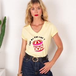 T-shirt Col V Jeux d'Enfant