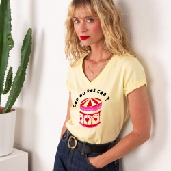 T-shirt Col V Jeux d'Enfant