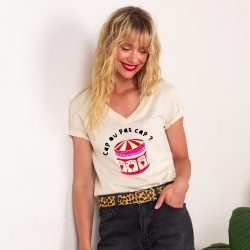 T-shirt Col V Jeux d'Enfant
