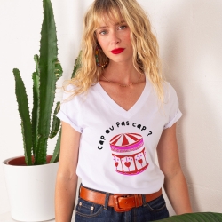 T-shirt Col V Jeux d'Enfant